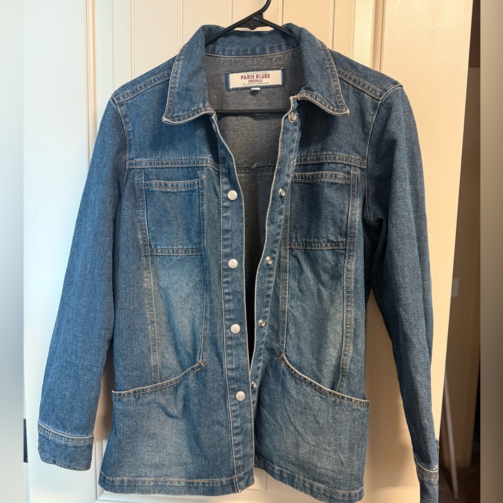 Vintage Paris Blues Classic Blue Denim Jacket